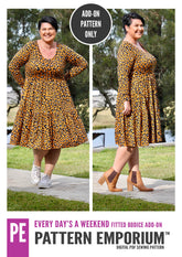 Fitted Bodice Add-on for Every Days A Weekend Dress